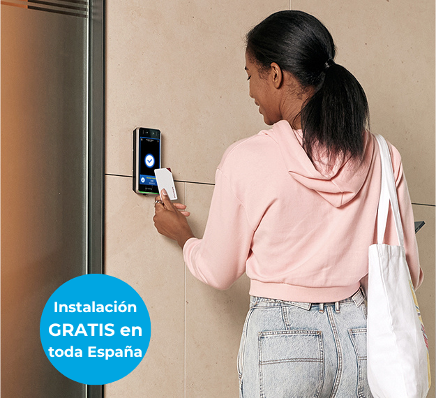 Tarjeta de proximidad con instalación gratis